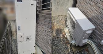 【エコキュート交換工事例】群馬県前橋市朝日町～サンヨー「SHP-TC37E」を撤去して三菱「SRT-W375」を設置～
