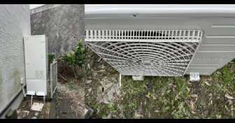 【エコキュート交換工事施工例】福岡県福岡市東区～角型電気温水器を撤去して日立「BHP-F37TD」を設置～