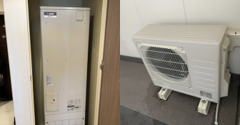 東京都江東区「キャナルファーストタワー」で三菱「SRT-W305D」を設置～宅内設置のＥＱを交換～＜エコキュート交換工事例＞