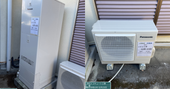 栃木県足利市でパナソニック「HE-S37LQS」を設置～経年20年の電気温水器をEQに交換～＜エコキュート交換工事例＞