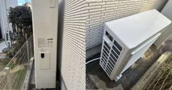 千葉県千葉市でダイキン「EQA37YFTV」を設置～狭小スペースに設置されたEQを交換＆ウルブロZも設置～＜エコキュート交換工事例＞