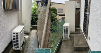 大阪府大阪市生野区でダイキン「EQX46YFV」を設置～二世帯住宅で電気温水器を2台同時交換＜エコキュート交換工事例＞