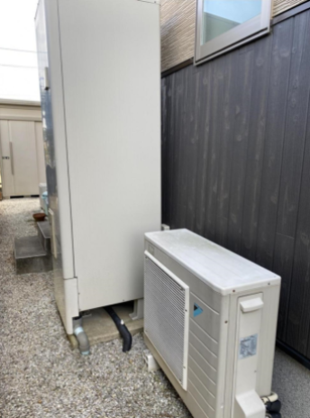 ダイキンTU46KFVからダイキンEQ46VFVに交換いたしました。静岡県 ダイキンTU46KFVからダイキンEQ46VFVに交換いたしました。静岡県