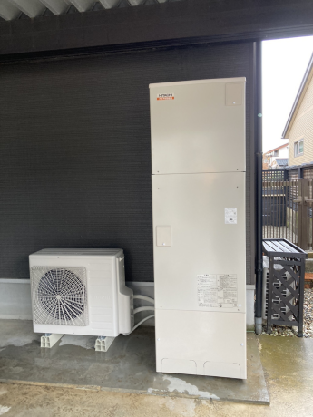 パナソニック電気温水器 DH-37G3XUBの制御基板 供給停止部品 パナソニックの電気温水器DH-37G3XUBからエコキュート交換、修理