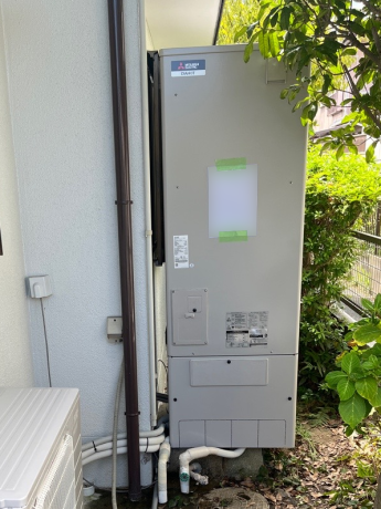 三菱SRT-HP374WFから三菱SRT-S376Uに交換いたしました。福岡県