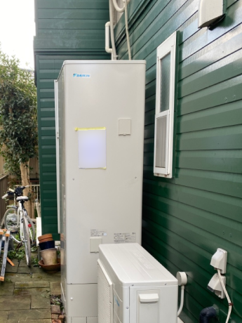 長府製作所EHP-4642GPXHからダイキンEQX46XFVに交換いたしました