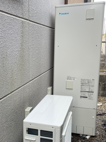 長府 EHP-3736GPXHからダイキン EQX37XFVに交換いたしました