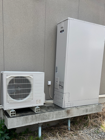 長府製作所 EHP-3757GPXHTから三菱 SRT-S376UZに交換いたしました