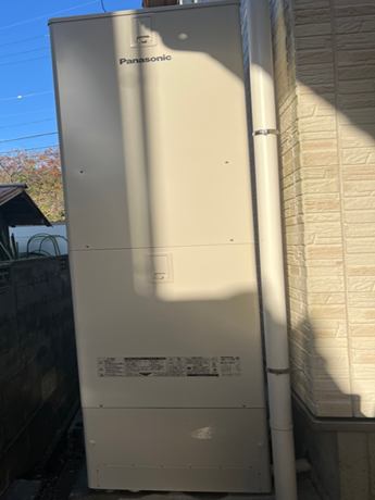 長府製作所 EHP-4649GPXHからパナソニック HE-S46LQSに交換いたしまし