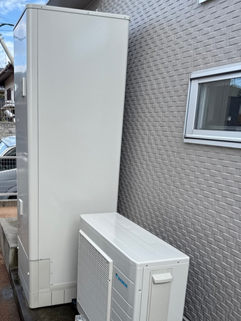 日立 BHP-F37NUからダイキン EQX46ZFVに交換いたしました。大分県速見 日立 BHP-F37NUからダイキン EQX46ZFVに交換いたしました。大分県速見